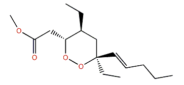 Methyl (3R,4S,6S,7E)-3,6-Epidioxy-4,6-diethyl-7-undecenoate